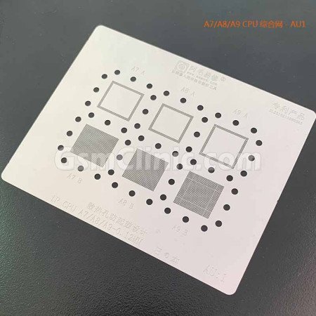 Amaoe AU1 Stencil for iPhone CPU A7-A8-A9 (0.12MM)