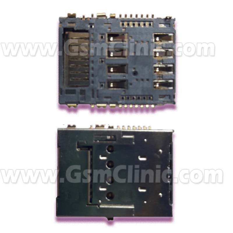 China Note 3 Sim + MMC Socket