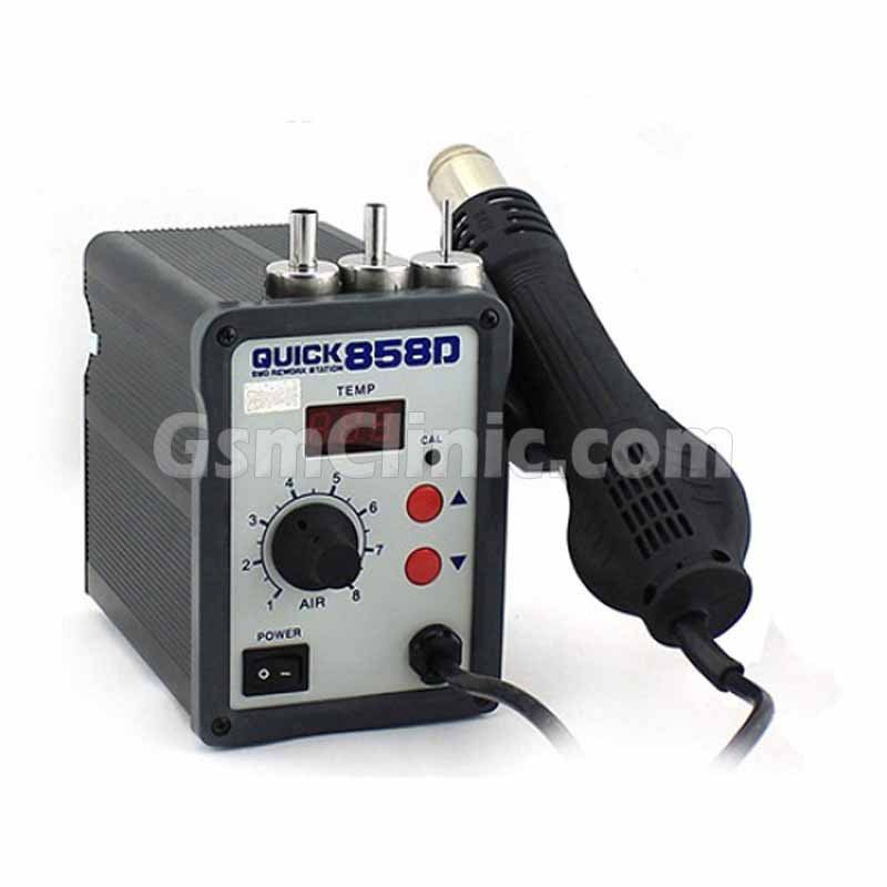 Quick 858D SMD Hot Air Rework Station (Auto Cut)