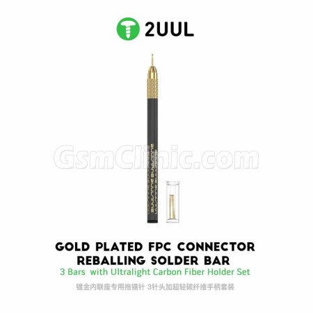 2UUL SC98 Gold Plated FPC Connector Reballing Solder Bar