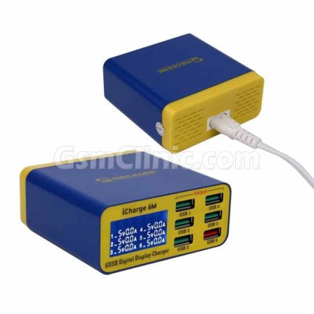 Mechanic iCharge 6M USB Charger with QC 3.0 Port