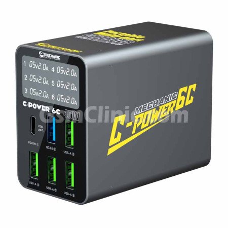 Mechanic C Power 6C Multi Port Charger